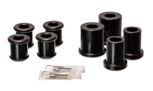 Chevrolet Corvette Control Arm Bushing Set - Front - Energy Suspension - Performance Polyurethane - Black - `97-`12
